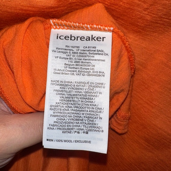 Icebreaker Women’s Wool TShirt Large - Picture 4 of 8